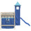 VidaXL (blue) vidaXL Curtains for Loft Bed with Tower Privacy Blackout Bed Canopy Polyester 6