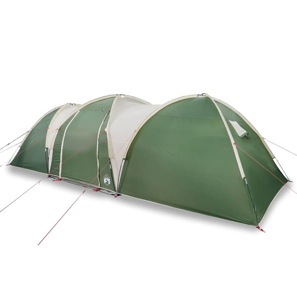 (green) vidaXL Family Tent Dome 8-Person Waterproof Camping Tent Lightweight Tent