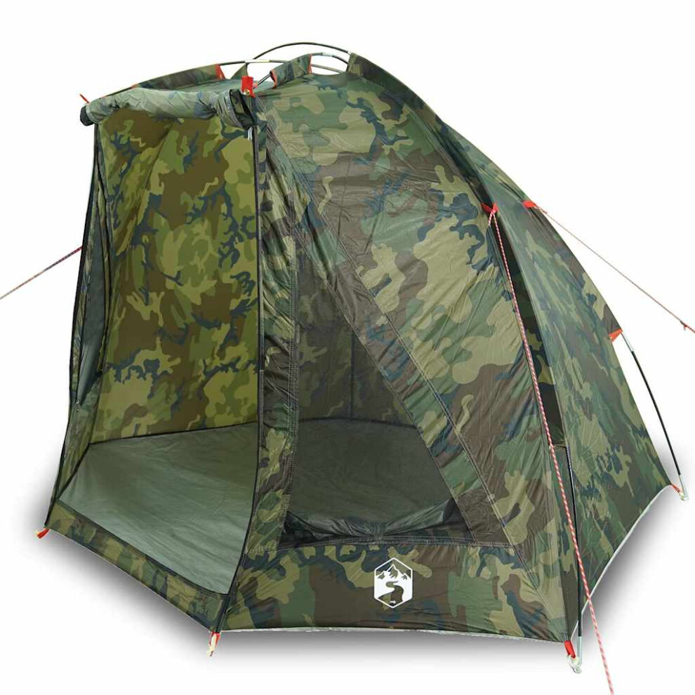 (camouflage) vidaXL Fishing Tent Waterproof Lightweight Tent Patio Camping Tent Day Shelter