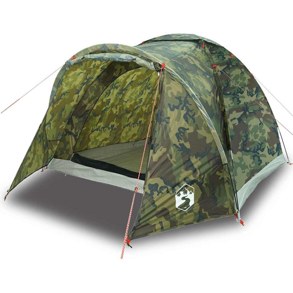 (camouflage) vidaXL Fishing Tent 2-Person Olive Green Waterproof tent fishing shelter