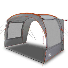 (grey and orange) vidaXL Car Tent Waterproof Patio Car Tailgate Tent Outdoor SUV Tailgate Awning