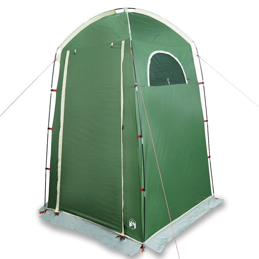 (green) vidaXL Shower Tent Waterproof Privacy Tent Toilet Tent Patio Changing Shelter