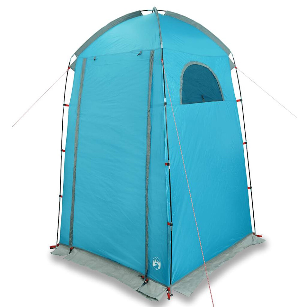 (blue) vidaXL Shower Tent Waterproof Privacy Tent Toilet Tent Patio Changing Shelter