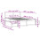 VidaXL (white) vidaXL Bed Frame with Drawers Bed Base Mattress Foundation Solid Wood Pine 10