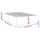 VidaXL (black, 4ft6 double) vidaXL Bed Frame Bed Base Bedstead Mattress Foundation Dark GreyÂ Double Fabric 4