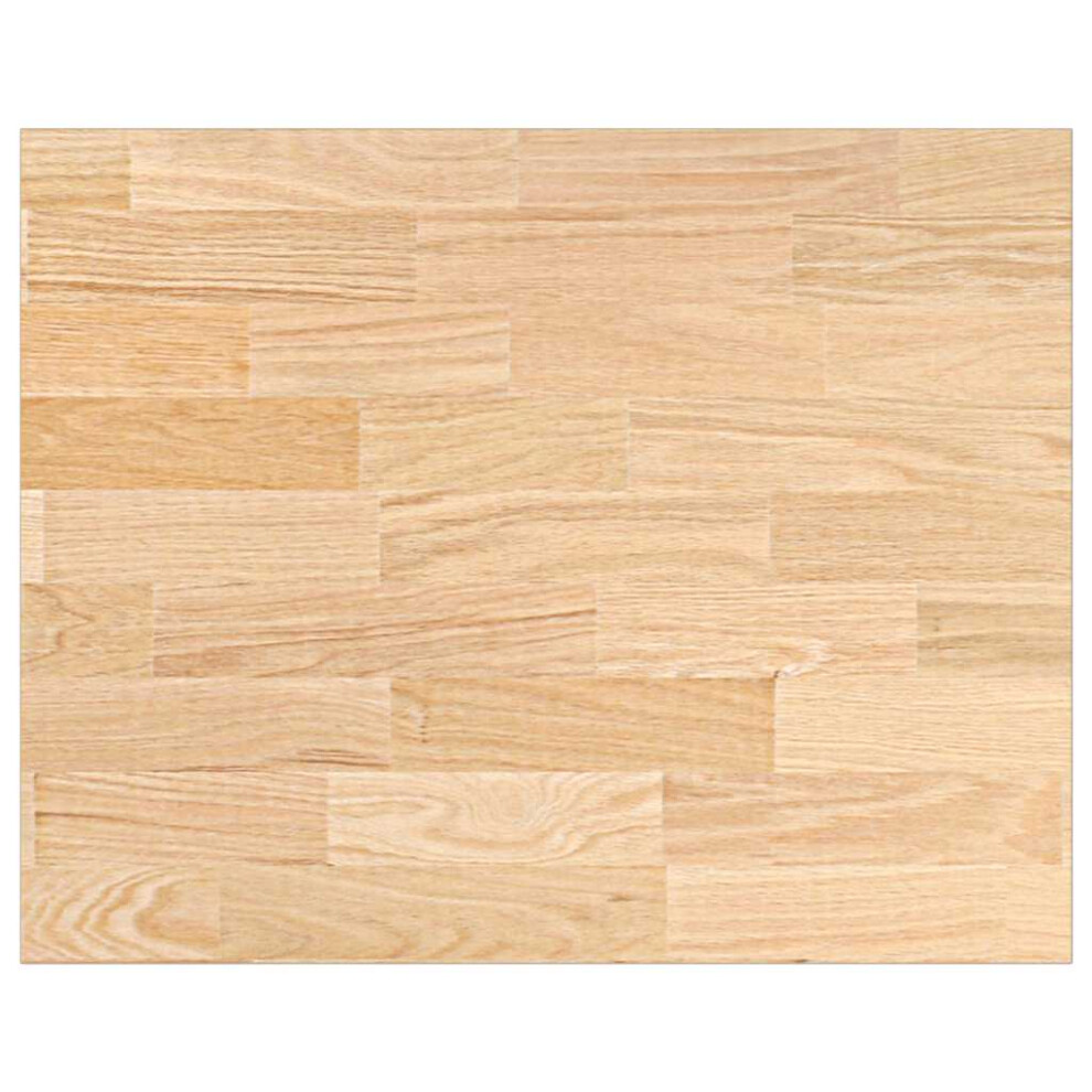 (80 x 63.5 x 4 cm) vidaXL Kitchen Worktop 60x63.5x4 cm Solid Wood Oak Rectangular worktop