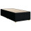 VidaXL (black, single) vidaXL Bed Frame Bed Base Bedroom Mattress Foundation Home Bedstead Fabric 3