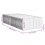 VidaXL (black, single) vidaXL Bed Frame Bed Base Bedroom Mattress Foundation Home Bedstead Fabric 4