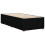 VidaXL (black, single) vidaXL Bed Frame Bed Base Bedroom Mattress Foundation Home Bedstead Fabric 6