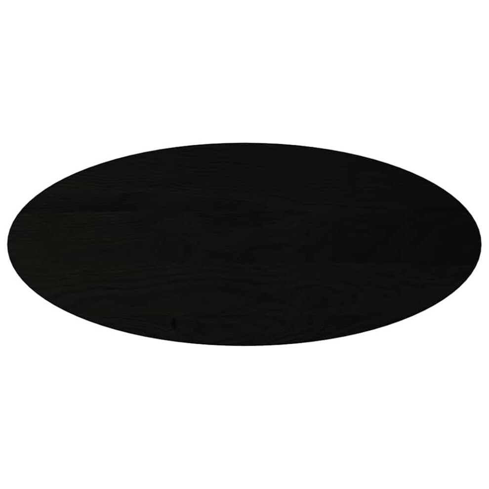 (dark brown, 140 x 60 x 2 cm) vidaXL Table Top Light Brown 80x40x4 cm Solid Wood Oak Oval coffee table top