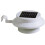 Solarize Set of 4 Solar Gutter Fence Lights (White) 3