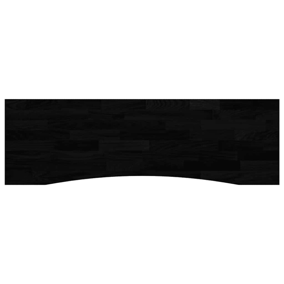 (dark brown, 160 x 50 x 2.5 cm) vidaXL Desk Top Writing Table Study Desk Untreated Solid Wood Oak Rectangular