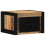 VidaXL (1 pcs) vidaXL Bedside Cabinets 2 pcs 40x35x25 cm Solid Rough Wood Mango bedside table 10