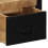 VidaXL (1 pcs) vidaXL Bedside Cabinets 2 pcs 40x35x25 cm Solid Rough Wood Mango bedside table 6