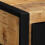 VidaXL (1 pcs) vidaXL Bedside Cabinets 2 pcs 40x35x25 cm Solid Rough Wood Mango bedside table 5