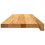 VidaXL (light brown, 80 x 30 x 2 cm) vidaXL Window Sills Window Ledge Window Board 2 pcsÂ Untreated Solid Wood Oak 5