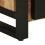 VidaXL (natural, 1 pcs) vidaXL Bedside Cabinets 2 pcs Solid Rough Wood Mango bedside table nightstand 10
