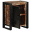 VidaXL (multicolour, 2 pcs) vidaXL Bedside Cabinets 2 pcs Solid Rough Wood Mango bedside table nightstand 3