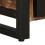 VidaXL (multicolour, 2 pcs) vidaXL Bedside Cabinets 2 pcs Solid Rough Wood Mango bedside table nightstand 9
