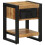VidaXL (natural, 1 pcs) vidaXL Bedside Cabinets 2 pcs Multicolour Solid Rough Wood Mango bedside table 2