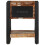 VidaXL (multicolour, 2 pcs) vidaXL Bedside Cabinets 2 pcs Multicolour Solid Rough Wood Mango bedside table 2