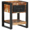 VidaXL (multicolour, 2 pcs) vidaXL Bedside Cabinets 2 pcs Multicolour Solid Rough Wood Mango bedside table 5