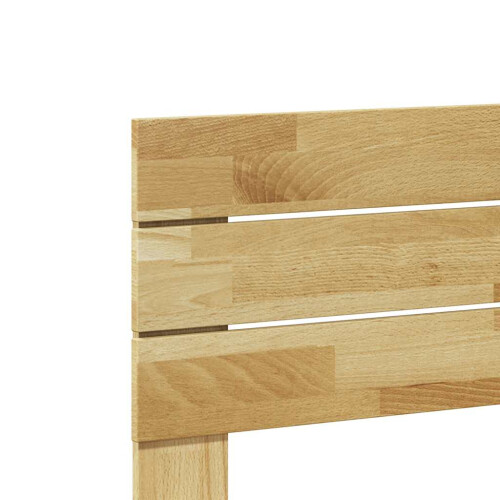 VidaXL vidaXL Kopfteil 90 cm Massivholz Eiche 2