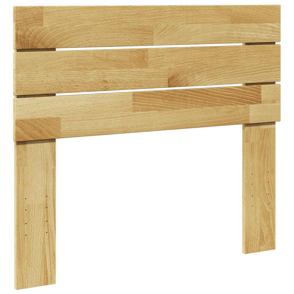 Vidaxl (80 Cm) Headboard 135 Cm Solid Wood Oak Bed Headboard Wooden Headboard