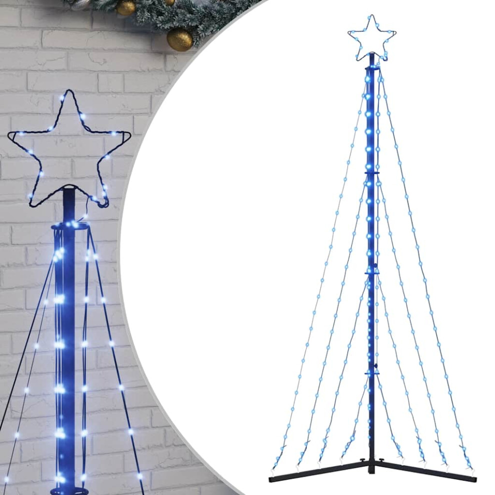 (blue) vidaXL Christmas Tree Light 339 LEDs Cold White 187 Cm Christmas Light