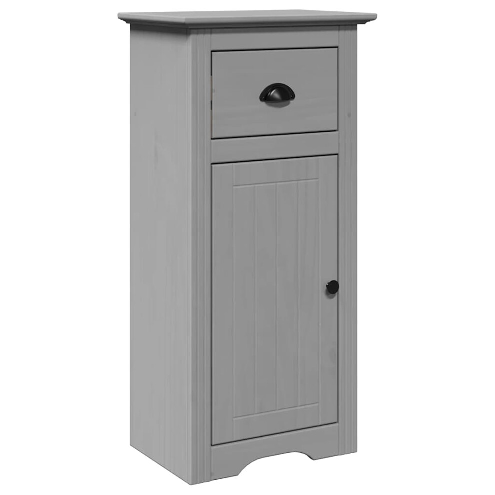 Vidaxl (Grey) Bathroom Cabinet Vanity Unit Sink Unit Storage Cupboard Sink Cabinet