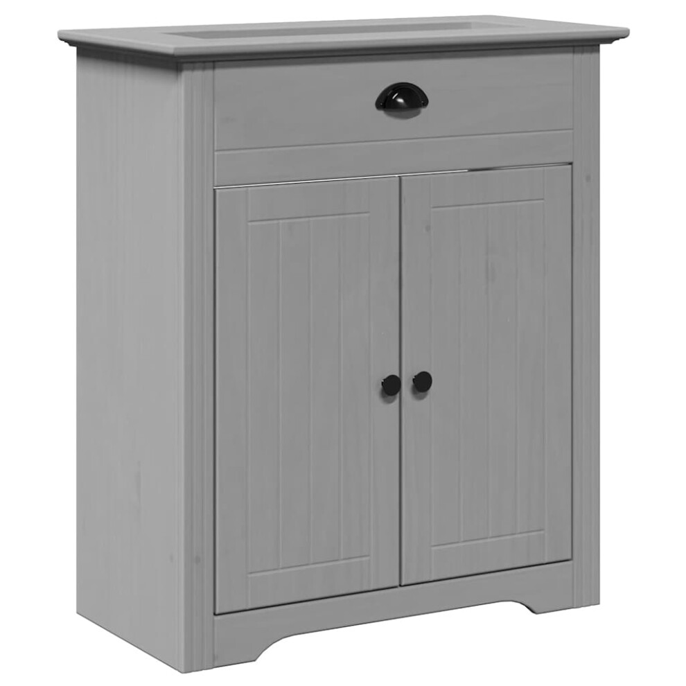 (grey) vidaXL Bathroom Sink Cabinet Sink Storage Cupboard Home Sideboard Vanity Unit