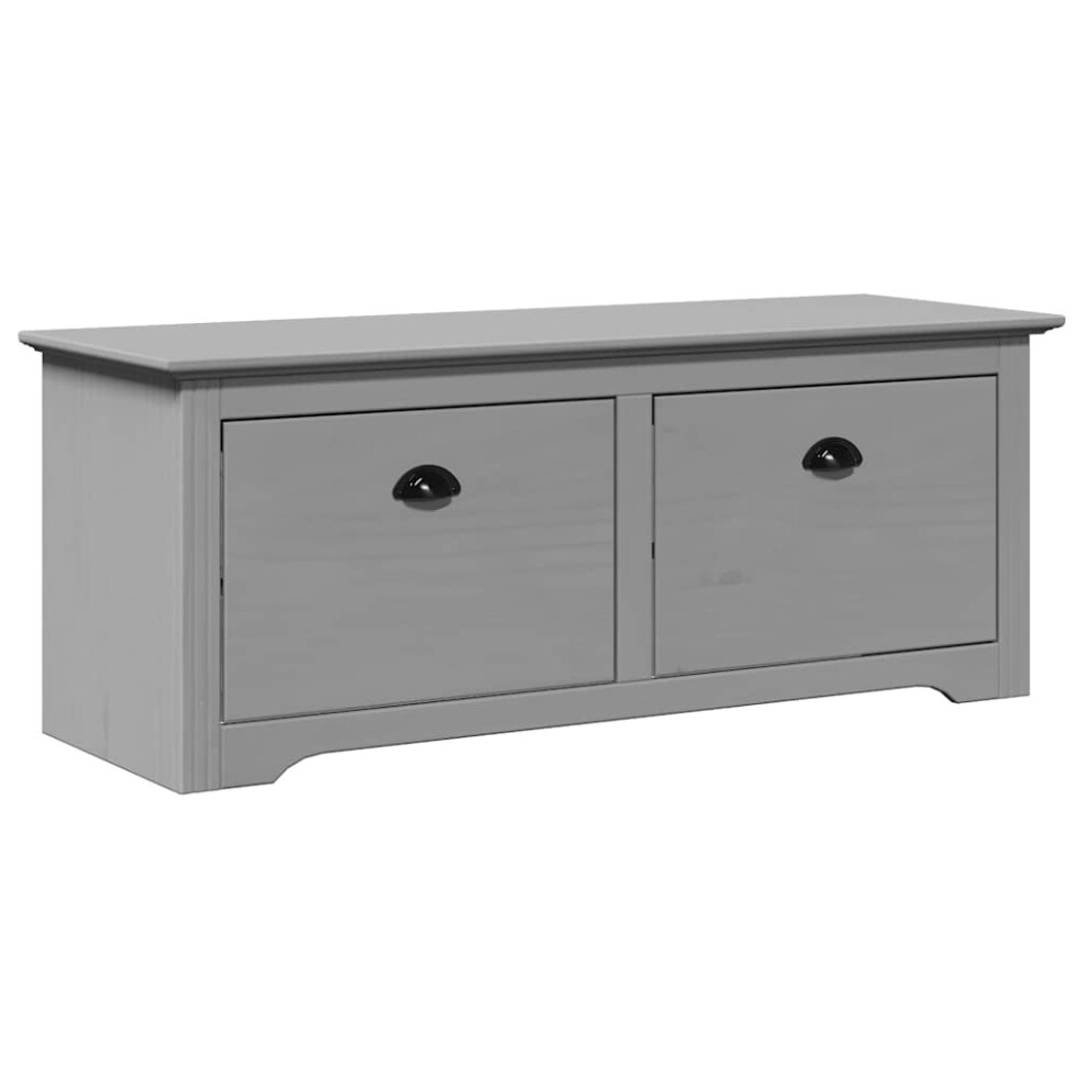 (grey) vidaXL Hallway Bench Toy Storage Bench Hallway Unit Toy Chest Home Bench Seat