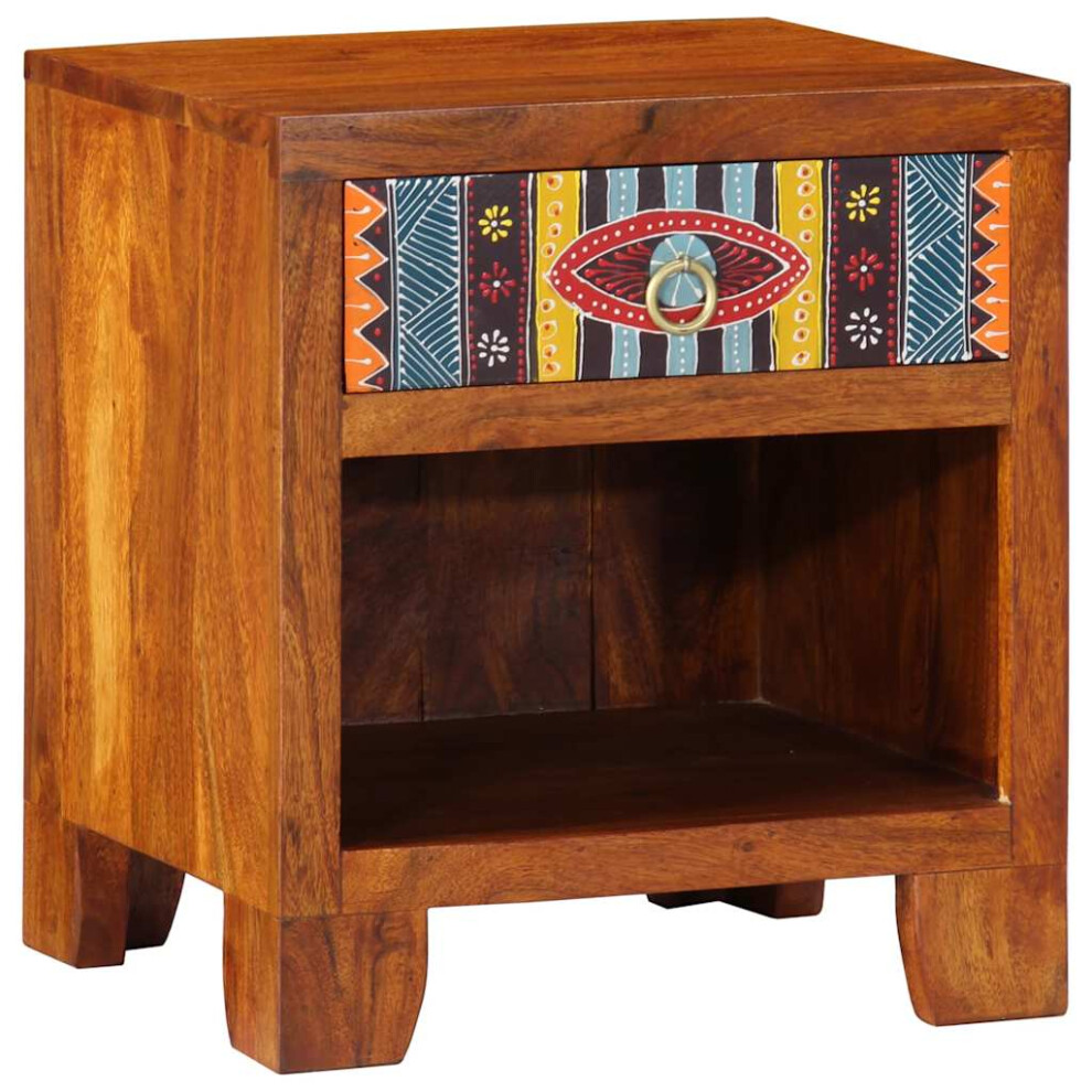 (40 x 35 x 45 cm/ 1 pcs) vidaXL Bedside Cabinet 2 pcs 40x40x36 cm Solid Wood Acacia bedside table