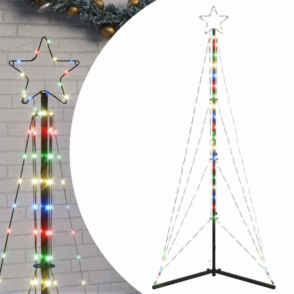 (multicolour) vidaXL Christmas Tree Light 363 LEDs Warm White 182 Cm Christmas Light