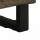 VidaXL (1 pcs) vidaXL Bedside Cabinets 2 pcs Black 40x33x46 cm Solid Wood Mango bedside table 8