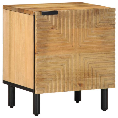 VidaXL (2 pcs) vidaXL Bedside Cabinets 2 pcs Brown 40x33x46 cm Solid Wood Mango bedside table 2