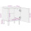 VidaXL (1 pcs) vidaXL Bedside Cabinets 2 pcs Brown 40x33x46 cm Solid Wood Mango bedside table 4
