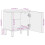 VidaXL (2 pcs) vidaXL Bedside Cabinets 2 pcs Brown 40x33x46 cm Solid Wood Mango bedside table 4