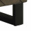 VidaXL (1 pcs) vidaXL Bedside Cabinet Black 40x33x46 cm Solid Wood Mango bedside table 8