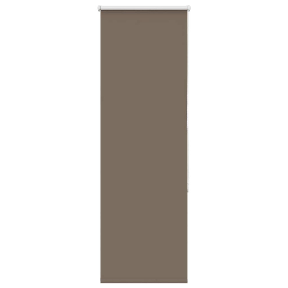 (60 x 130 cm) vidaXL Roller Blind Blackout Coffee 65x130 cm Fabric Width 60.7 cm Polyester