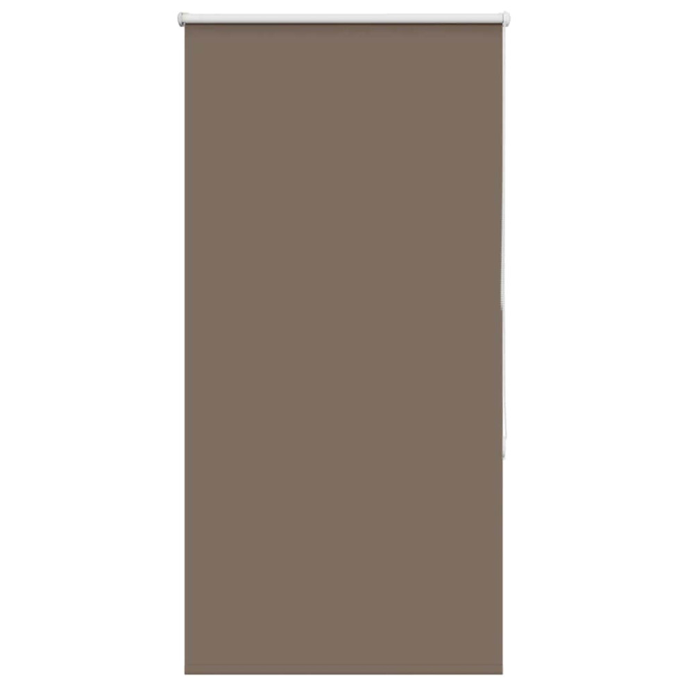 (65 X 130 cm) vidaXL Roller Blind Blackout Coffee 65x130 Cm Fabric Width 60.7 Cm Polyester