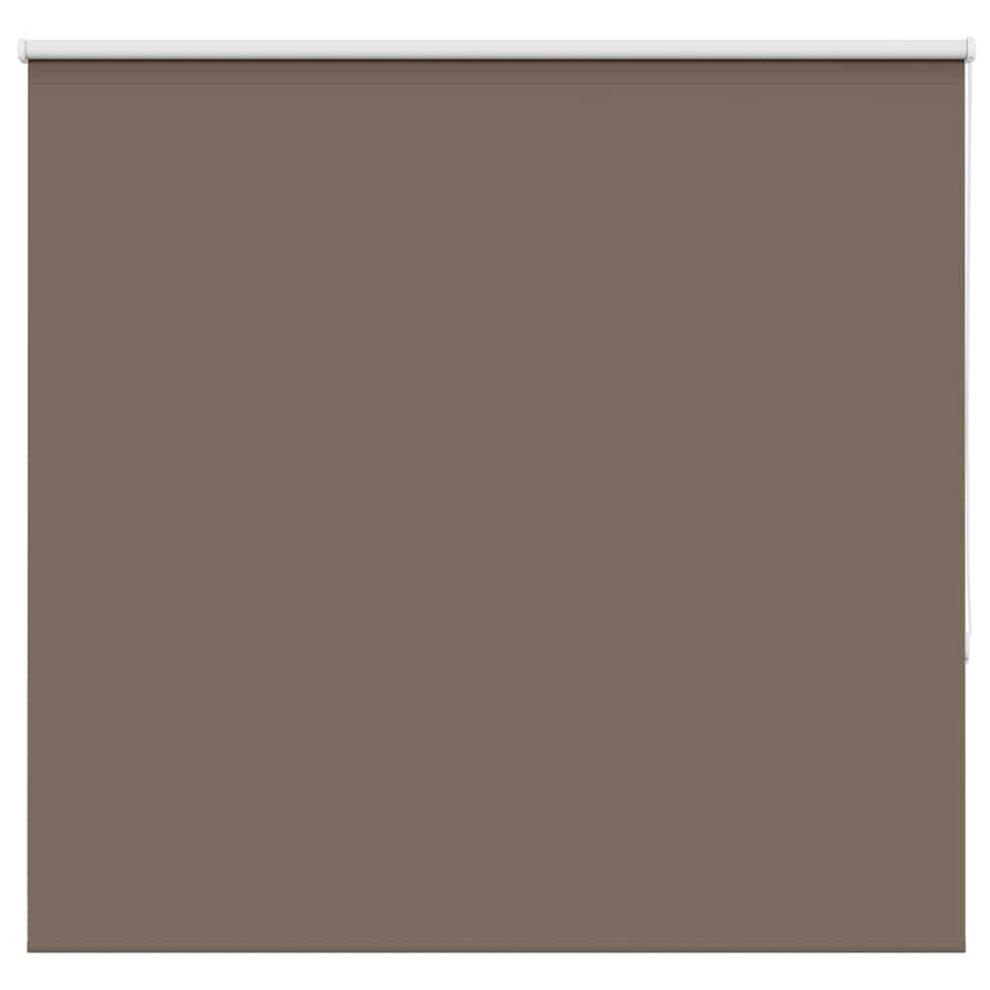 (145 x 130 cm) vidaXL Roller Blind Blackout Coffee 65x130 cm Fabric Width 60.7 cm Polyester