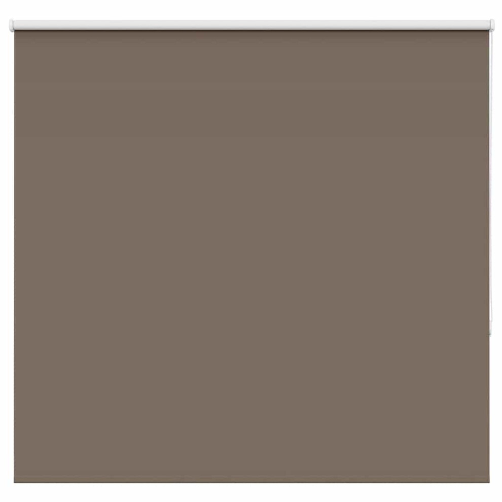 Vidaxl (160 X 130 Cm) Roller Blind Blackout Coffee 65X130 Cm Fabric Width 60.7 Cm Polyester