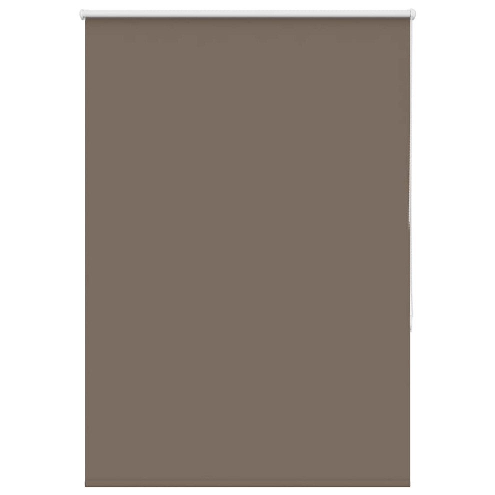 (105 X 150 cm) vidaXL Roller Blind Blackout Coffee 65x130 Cm Fabric Width 60.7 Cm Polyester