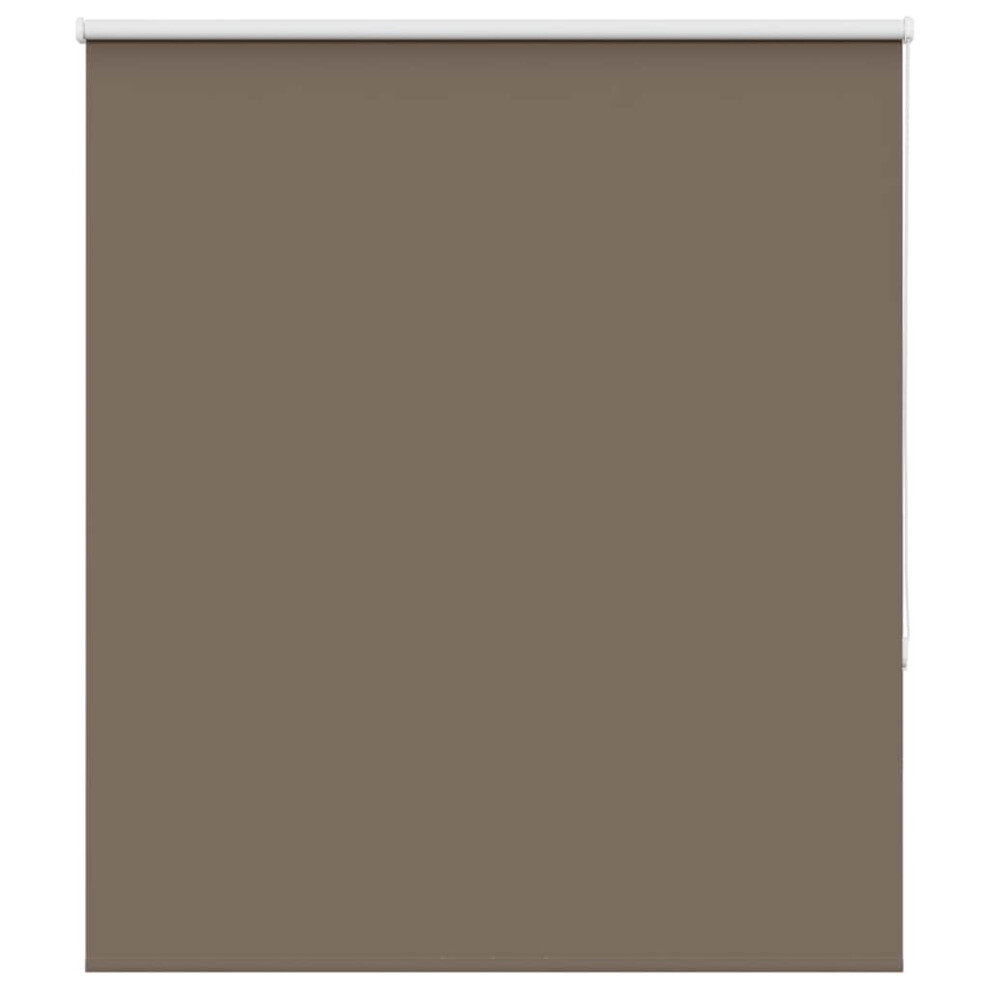 (140 X 150 cm) vidaXL Roller Blind Blackout Coffee 65x130 Cm Fabric Width 60.7 Cm Polyester