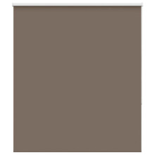 vidaXL Verdunkelungsrollo Kaffeebraun 125x150 cm Stoffbreite 121,6 cm