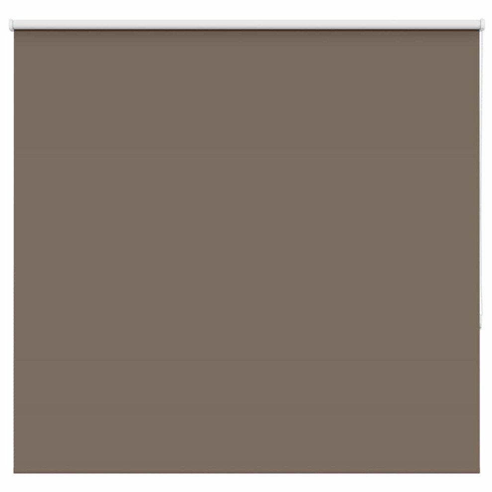 Vidaxl (150 X 150 Cm) Roller Blind Blackout Coffee 65X130 Cm Fabric Width 60.7 Cm Polyester