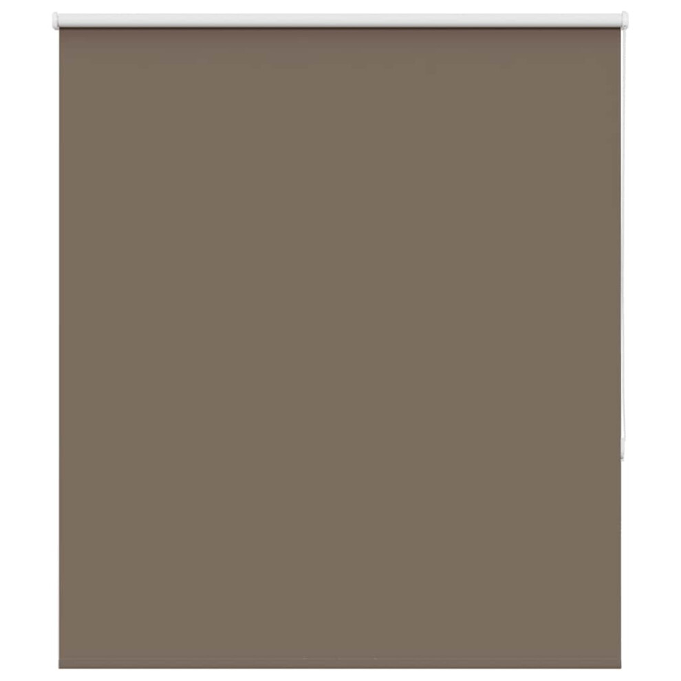 (130 X 175 cm) vidaXL Roller Blind Blackout Coffee 65x130 Cm Fabric Width 60.7 Cm Polyester