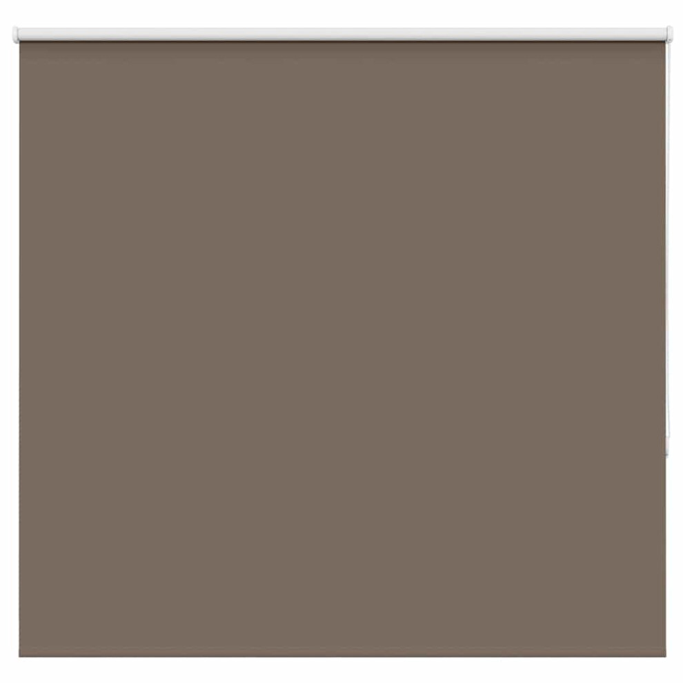 Vidaxl (160 X 175 Cm) Roller Blind Blackout Coffee 65X130 Cm Fabric Width 60.7 Cm Polyester