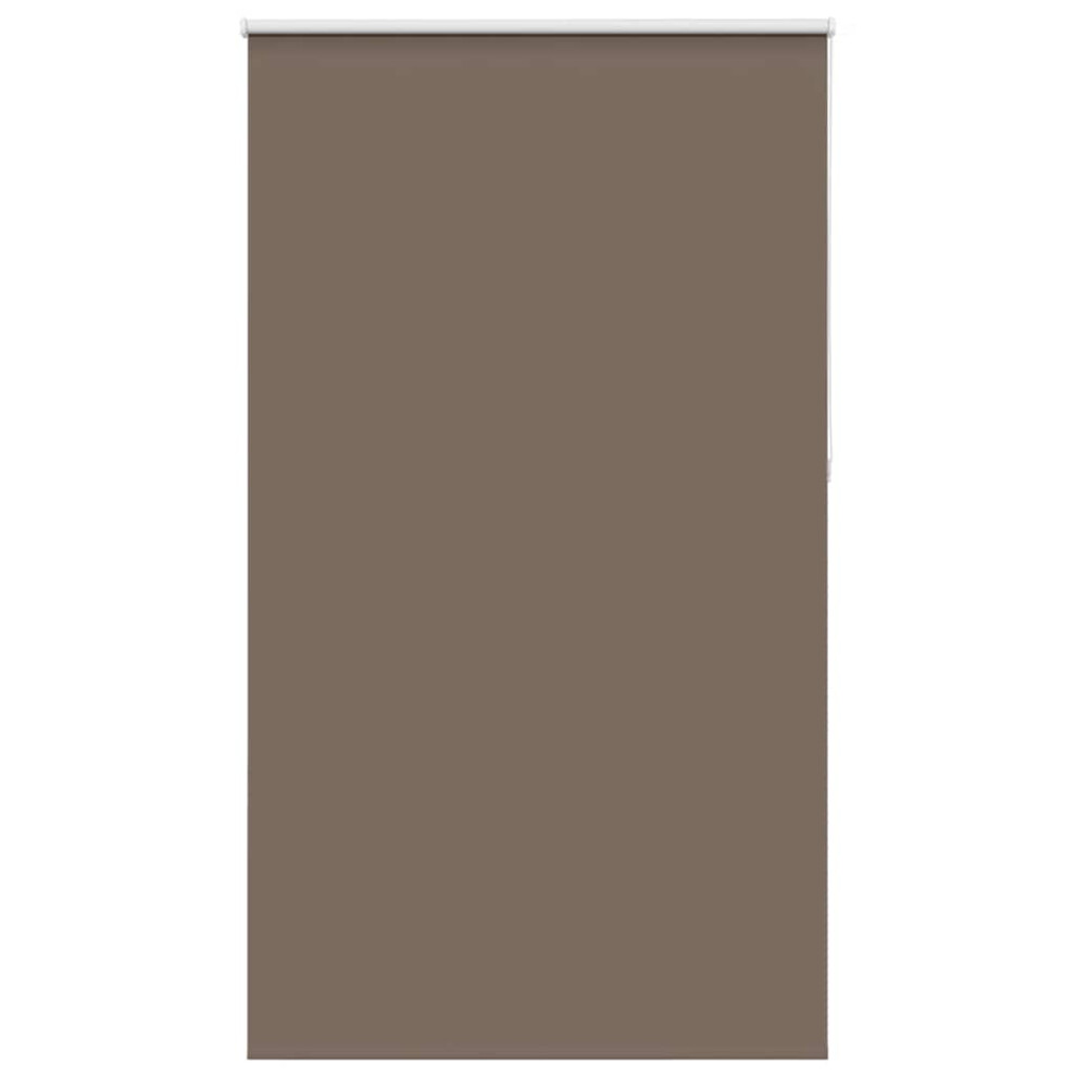 (135 X 210 cm) vidaXL Roller Blind Blackout Coffee 65x130 Cm Fabric Width 60.7 Cm Polyester